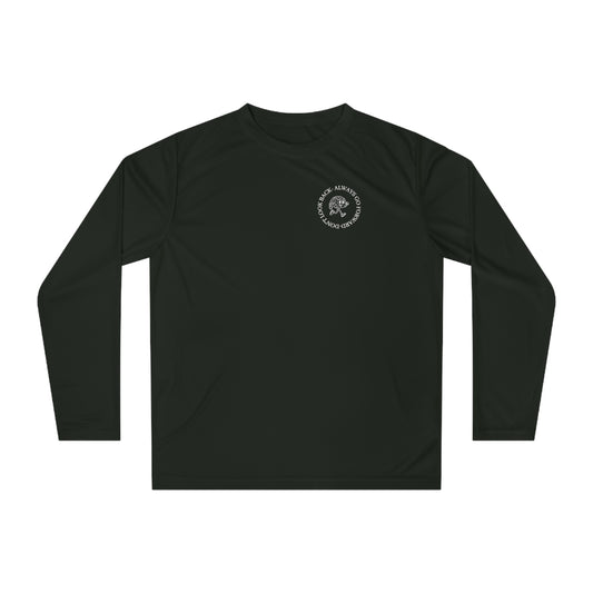 Run Brain Run Circle DLBAGF Unisex Athletic Long Sleeve Shirt