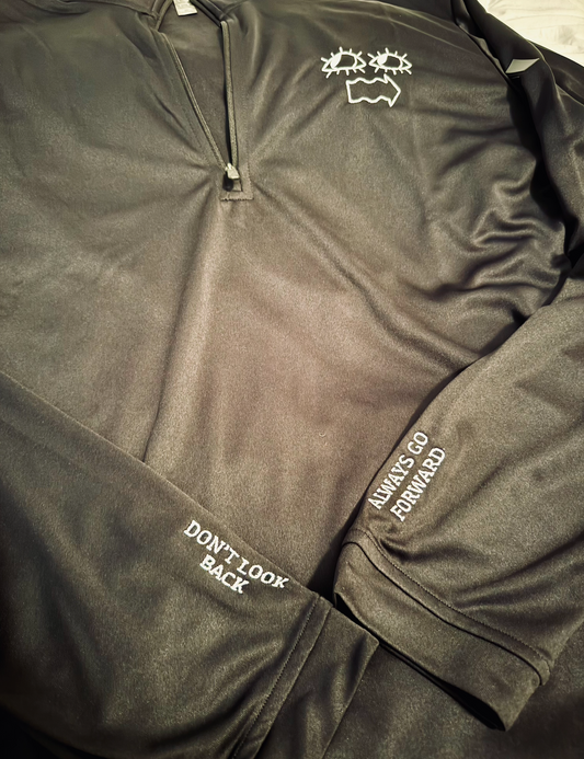 DLBAGF Adidas® Embroidered Quarter-Zip Pullover