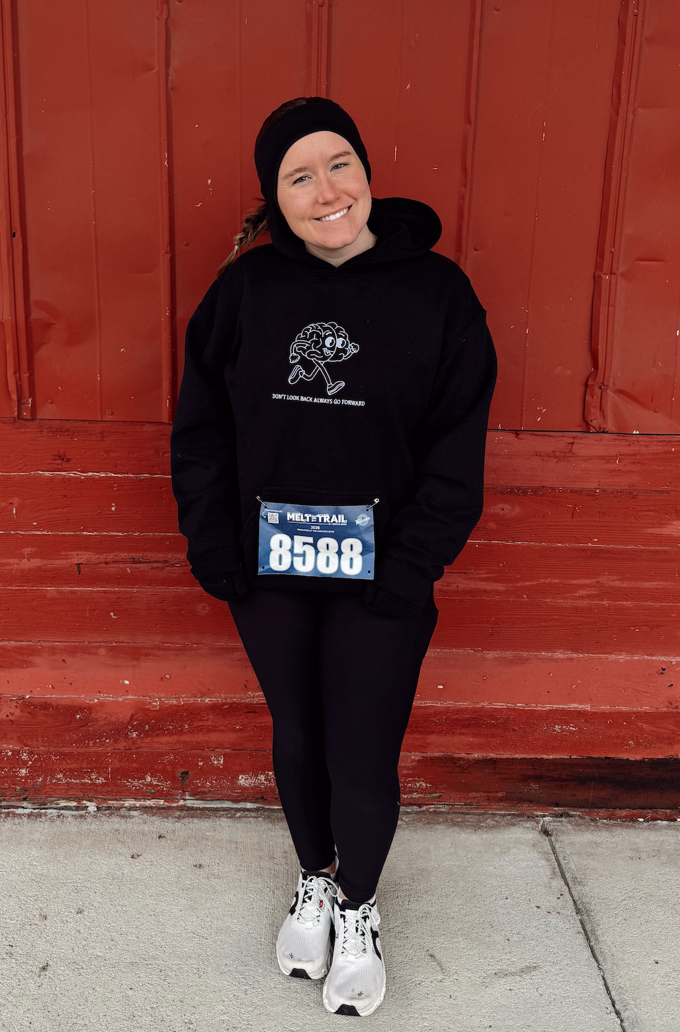 Run Brain Run DLBAGF Unisex Embroidered Hoodie