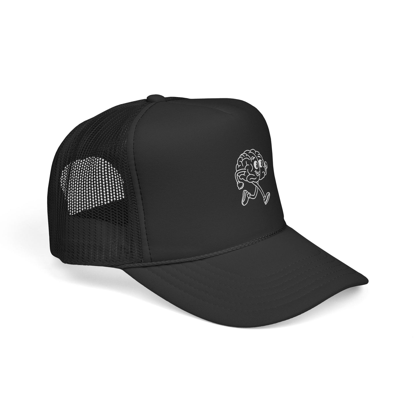 Run Brain Run Embroidered Foam Trucker Hat