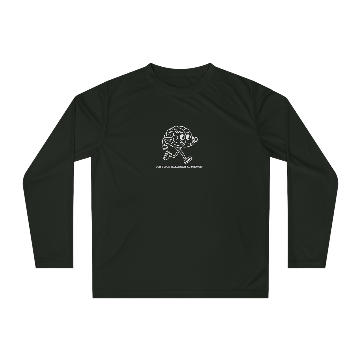 Run Brain Run Unisex Athletic Long Sleeve Shirt