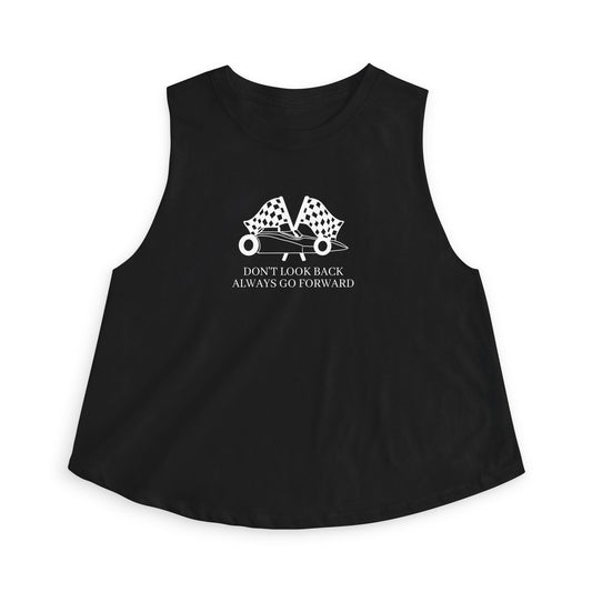 Don't Look Back Always Go Froward - Let's Go Racing Tank
