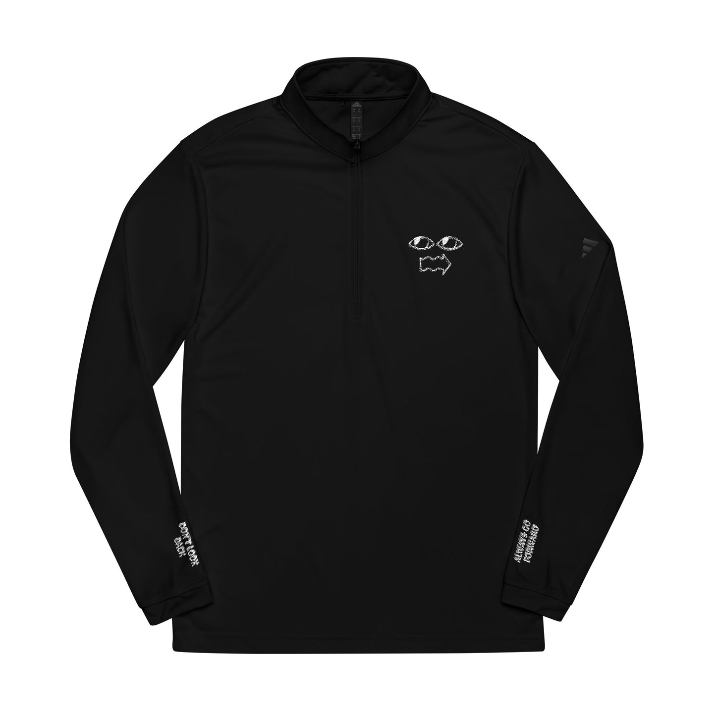 DLBAGF Adidas® Embroidered Quarter-Zip Pullover